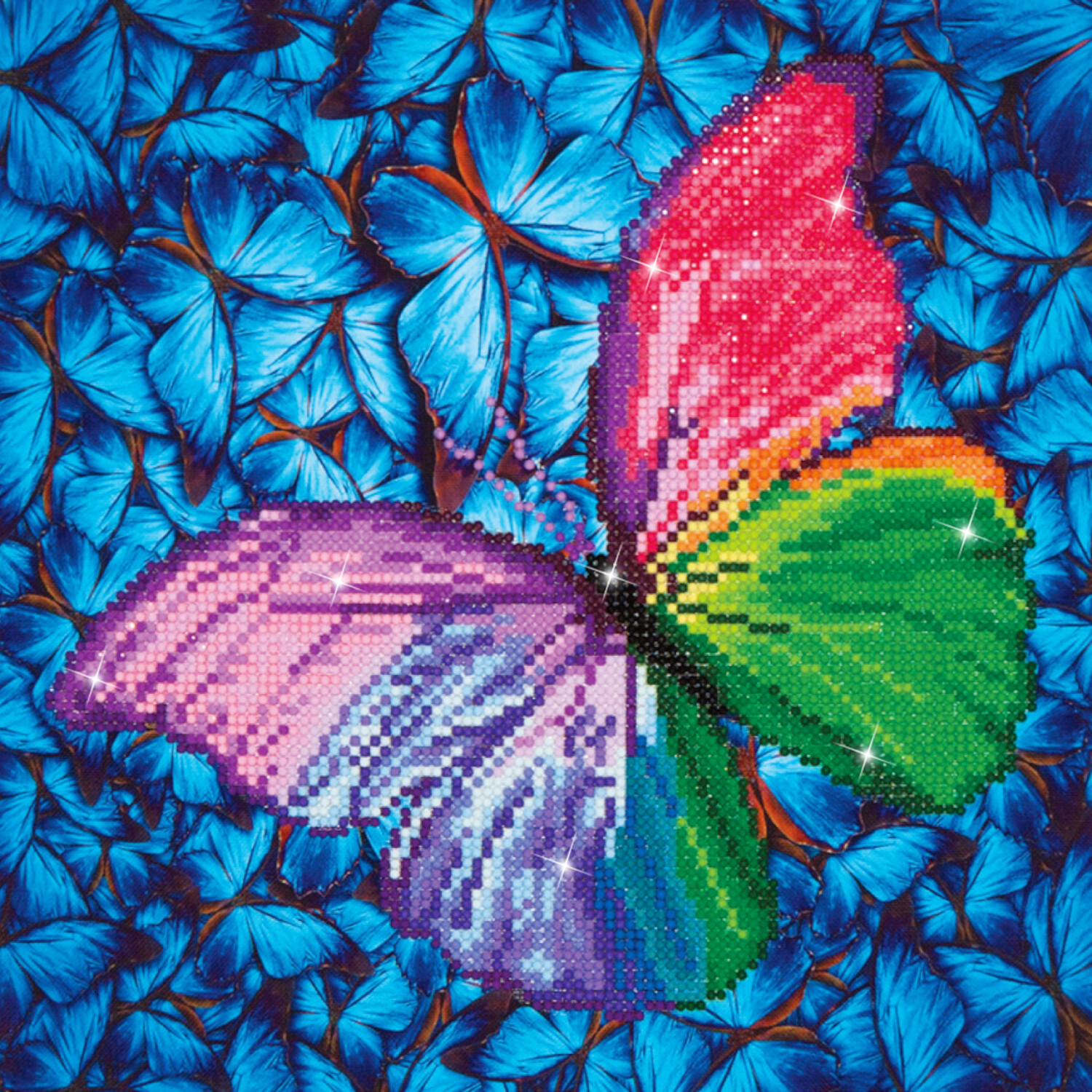 Diamond Painting Schmetterling 40x10cm von Carletto Deutschland