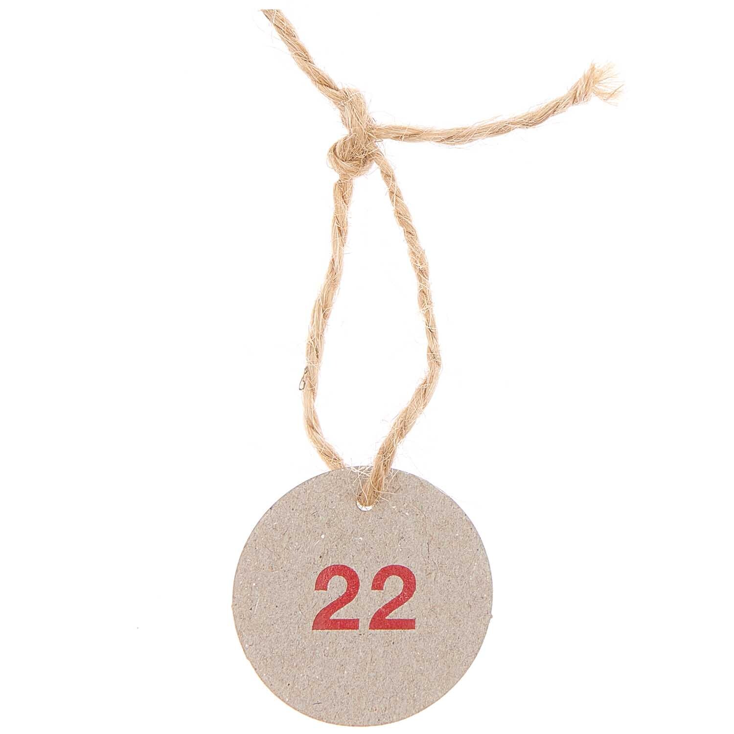 Paper Poetry Adventskalenderanhänger 24 Stück Paper Poetry Adventskalenderanhänger 24 Stück