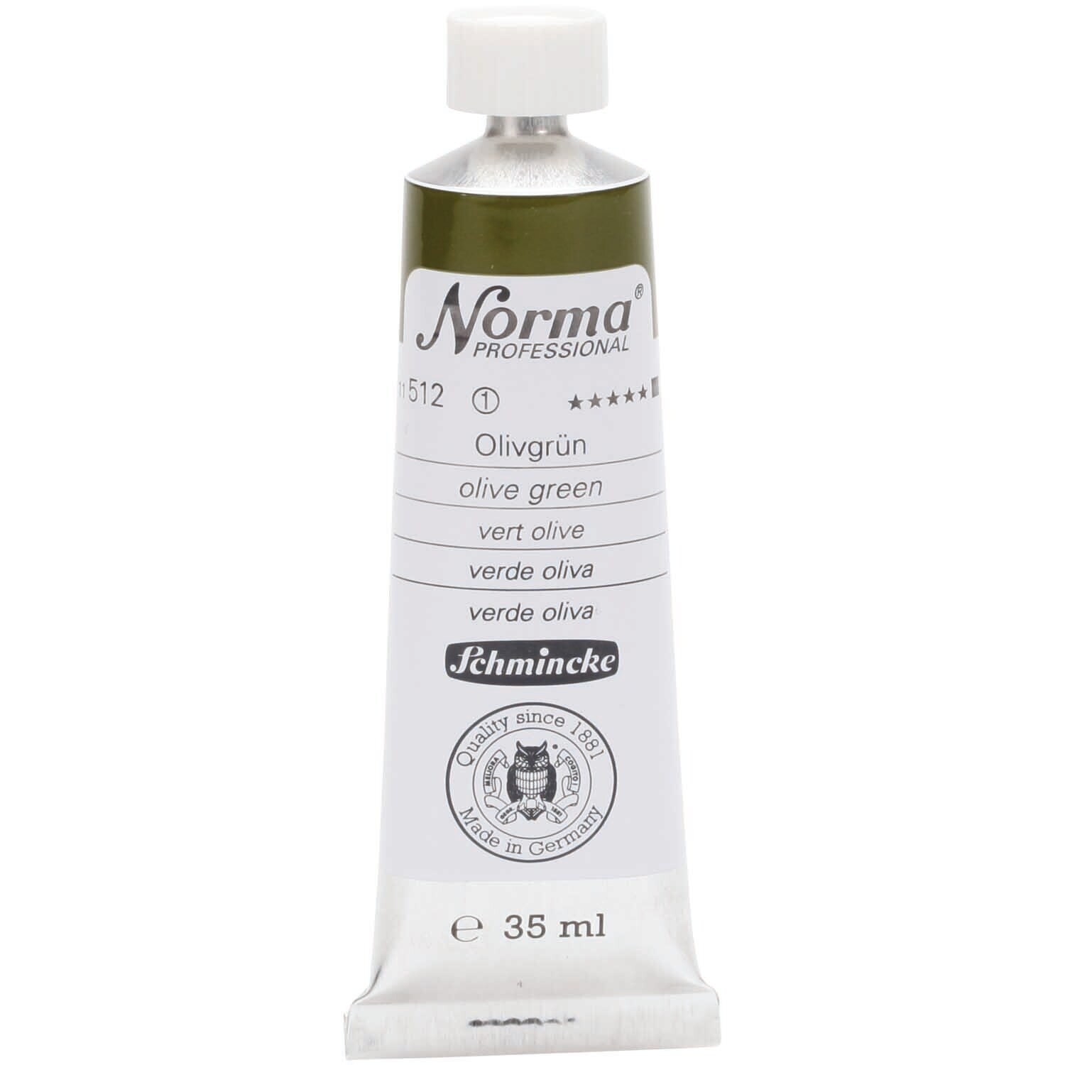 Schmincke Norma 35ml Olivgrün