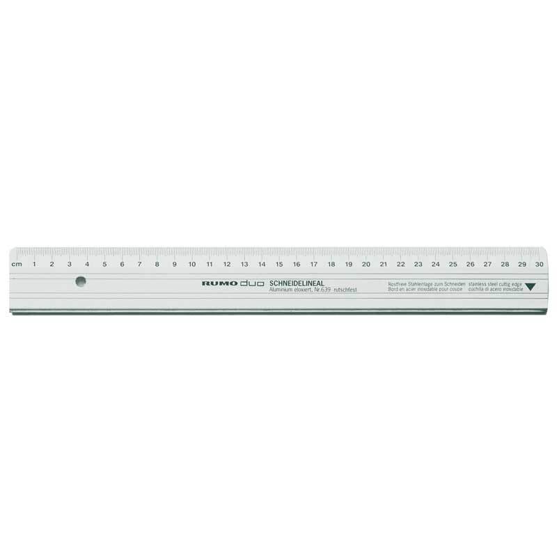 Schneidelineal Aluminium 30cm
