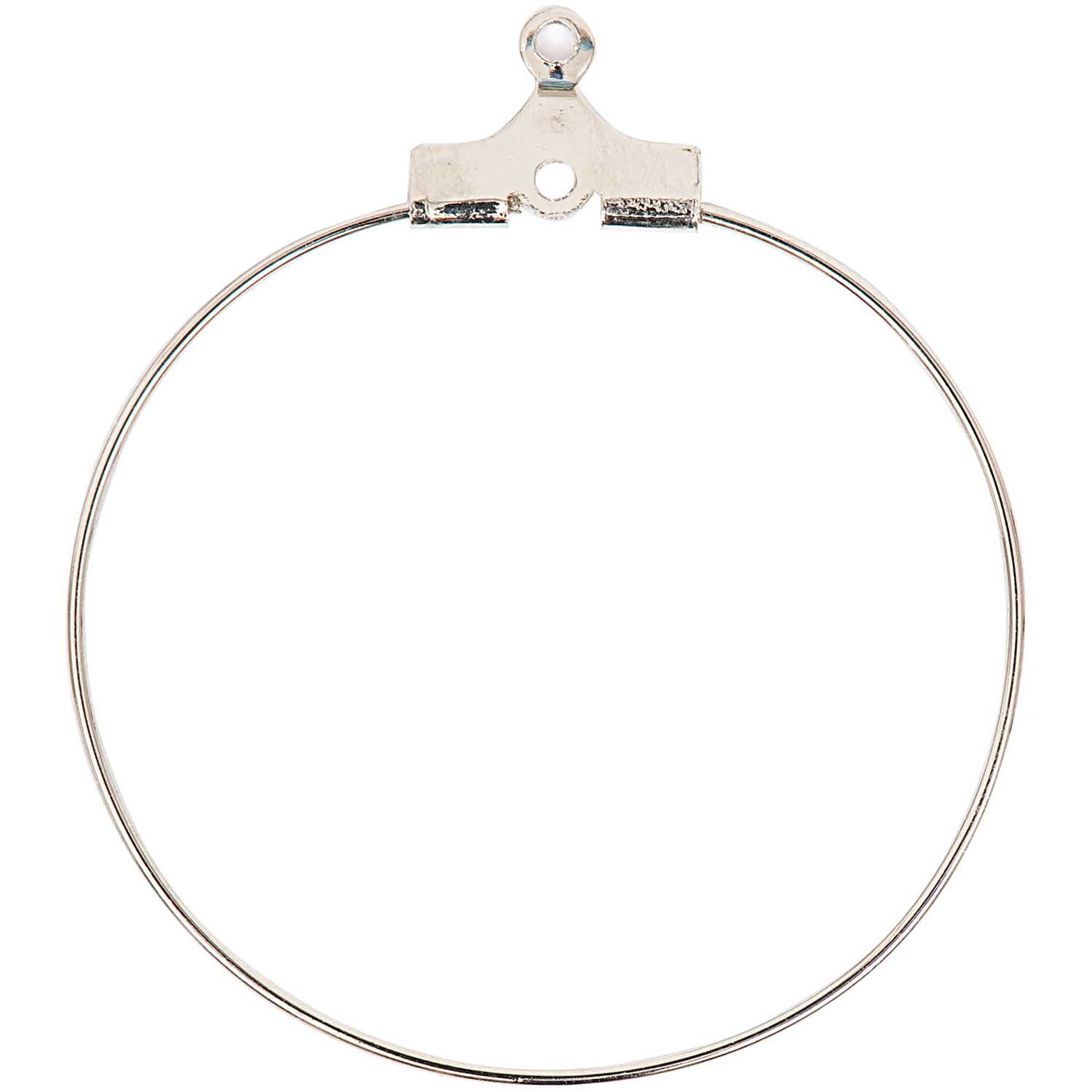 Creolen silber 30mm 2 Stück
