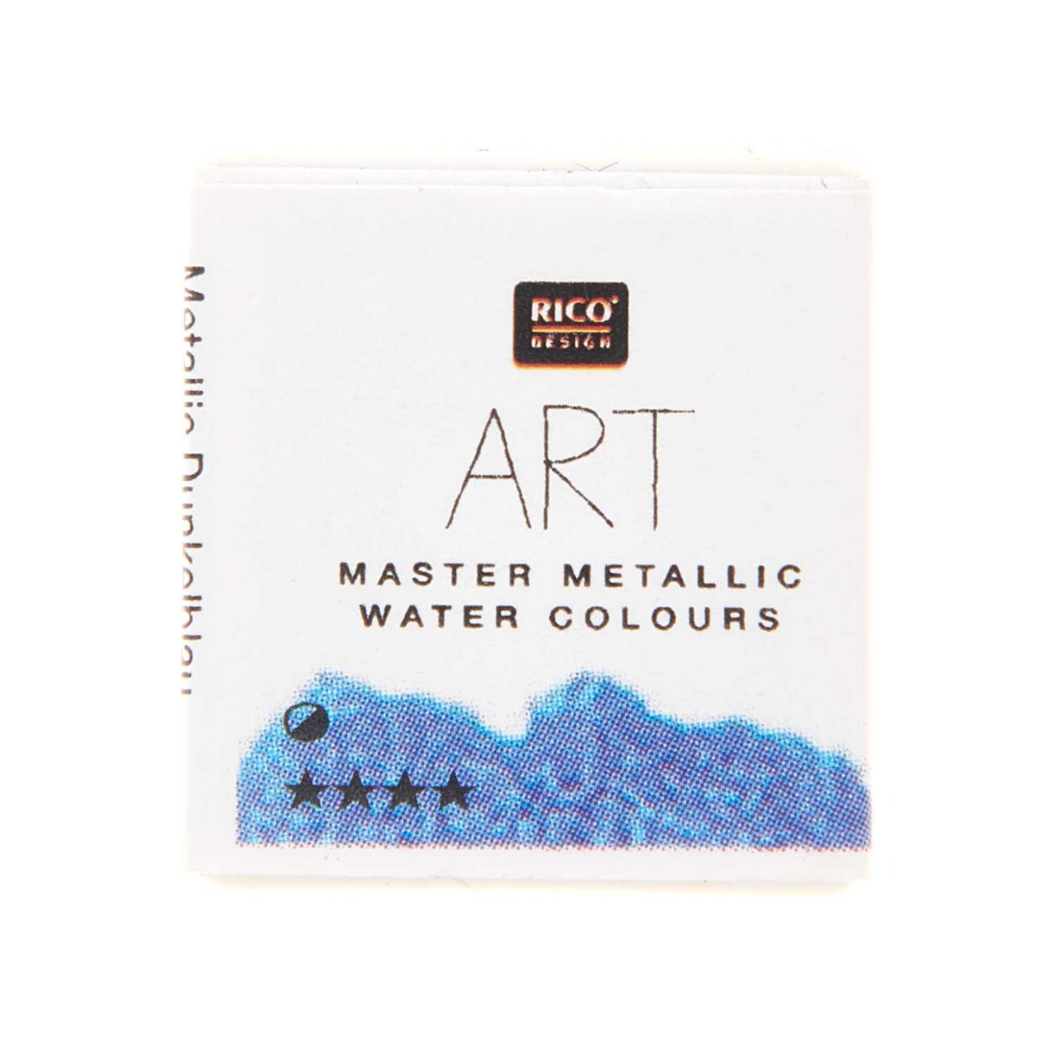 ART Master Metallic Aquarellfarbe halbes Näpfchen ART Master Metallic Aquarellfarbe halbes Näpfchen