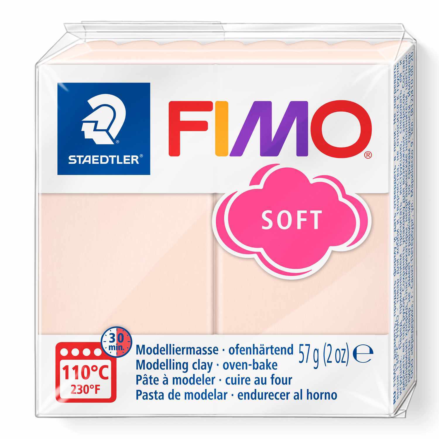 Rayher® Staedtler 8020-43 Mod.masse Fimo Soft Blassrosa - Image 9