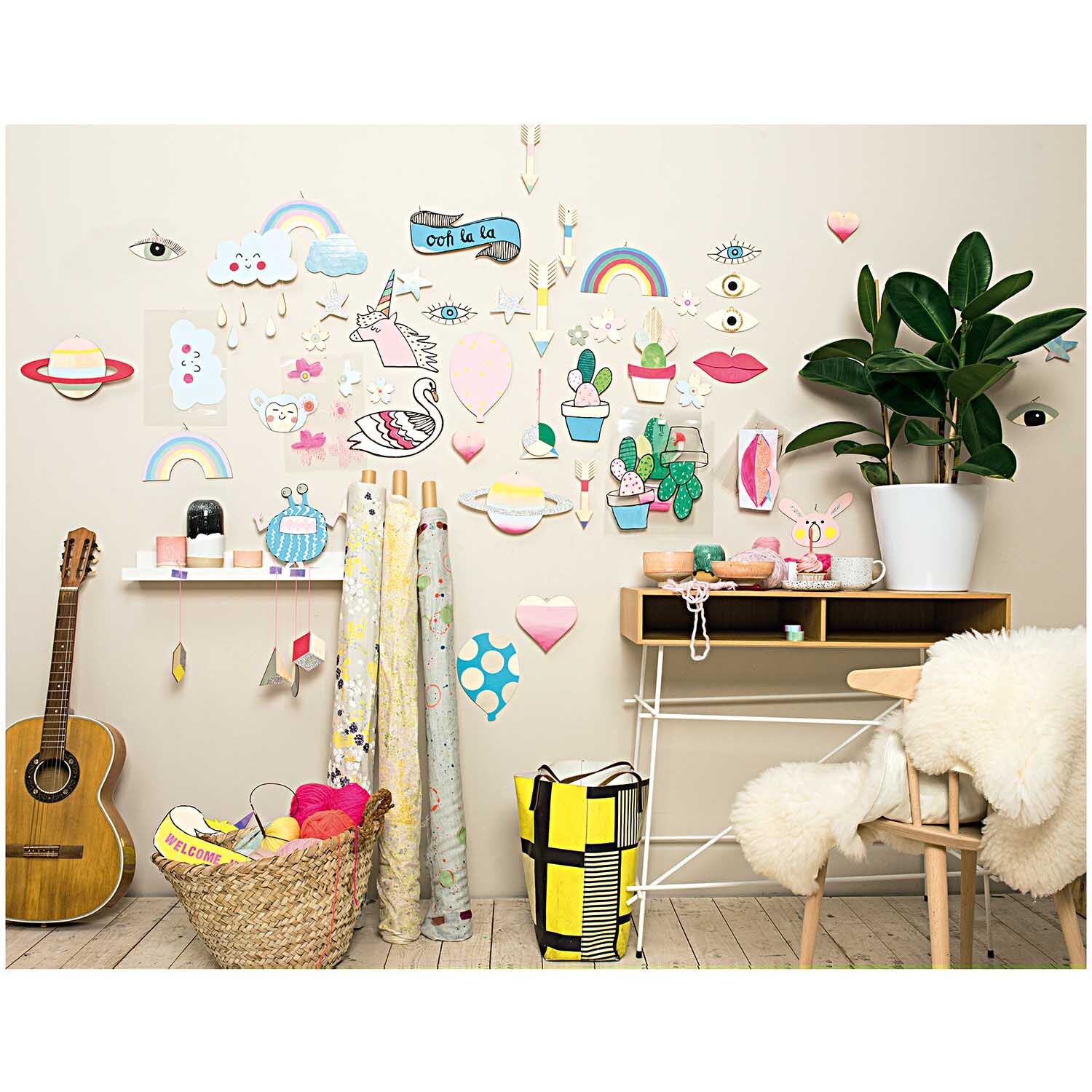 Wall Charm Einhorn