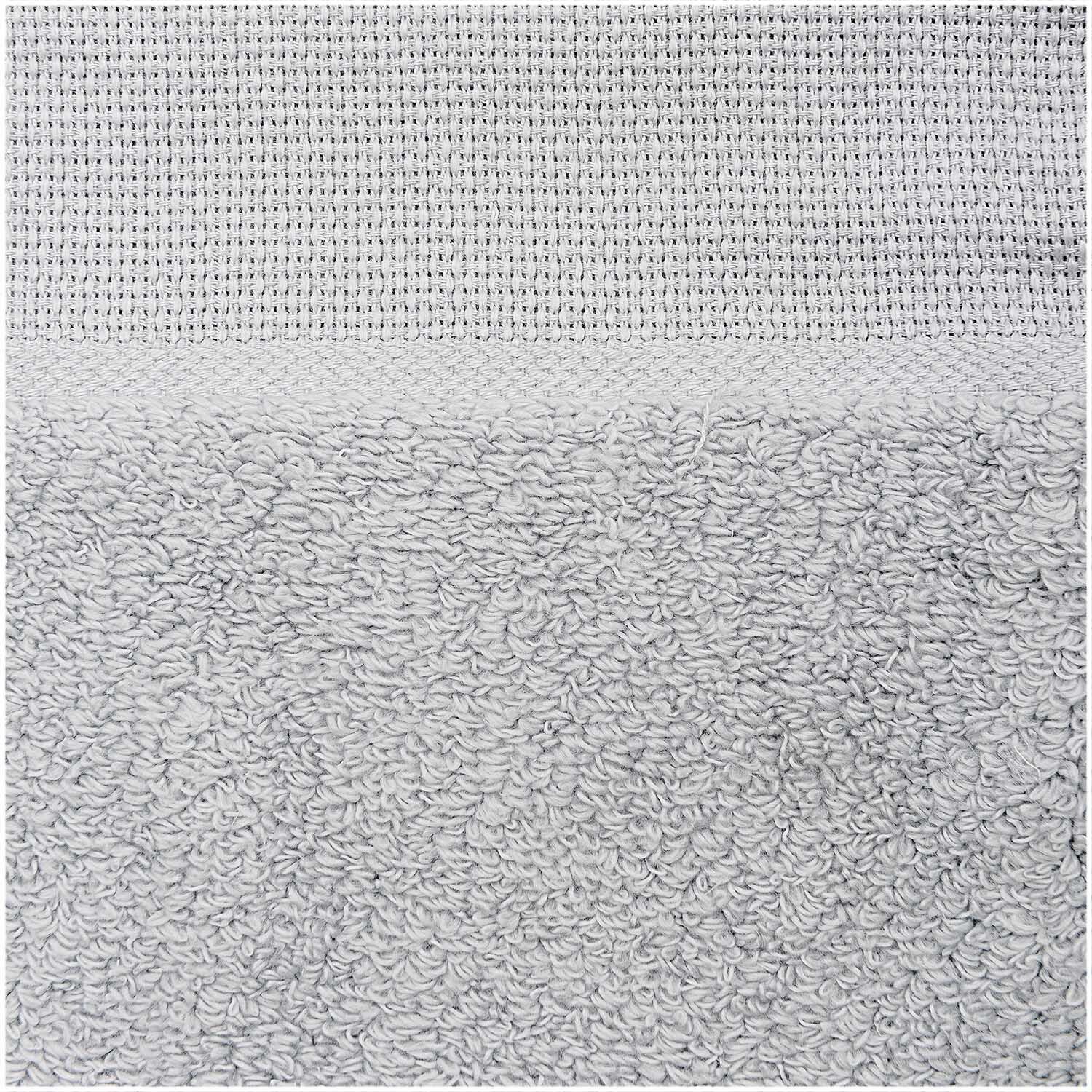 Handtuch 50x100cm Farbe Grau von Rico Design Handtuch 50x100cm Farbe Grau von Rico Design