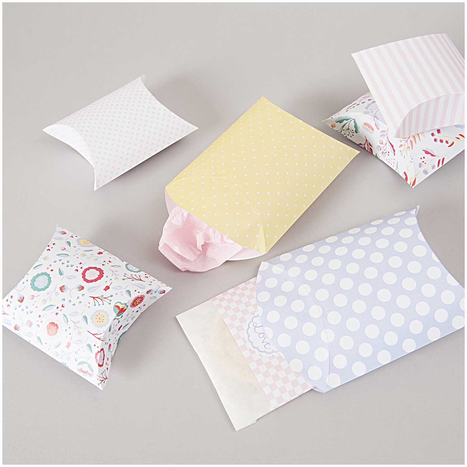 Paper Poetry Geschenkschachteln 6 Stück von Rico Design