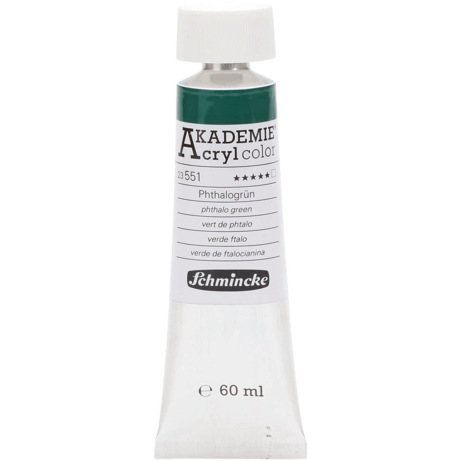 Schmincke Akademie Acrylcolor 60ml Phthalogrün