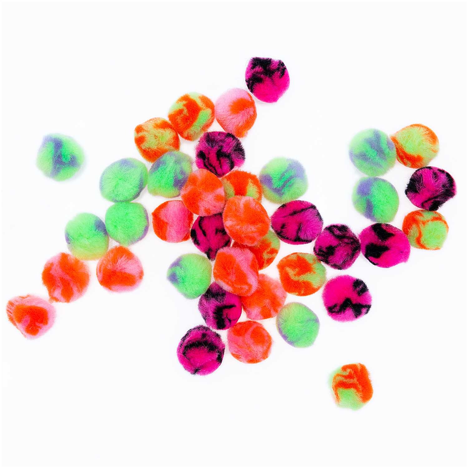 Pompons Acid Leo 25mm 40 Stück Pompons Acid Leo 25mm 40 Stück