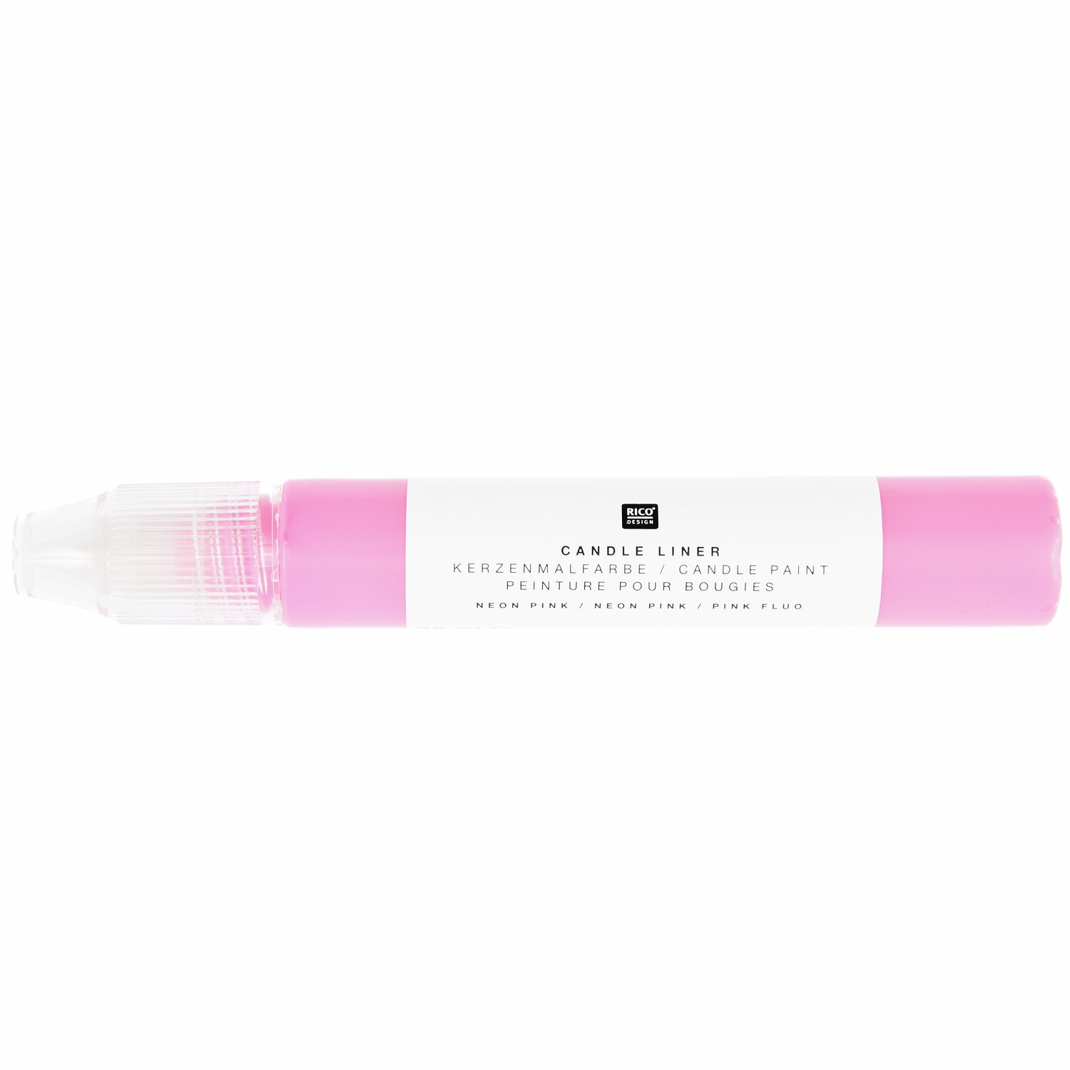 Rico Design Candle Liner Kerzenmalfarbe 30ml Neonpink