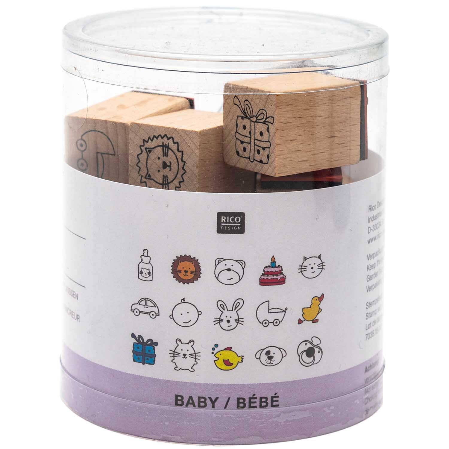 Stempelset Baby 2x2cm