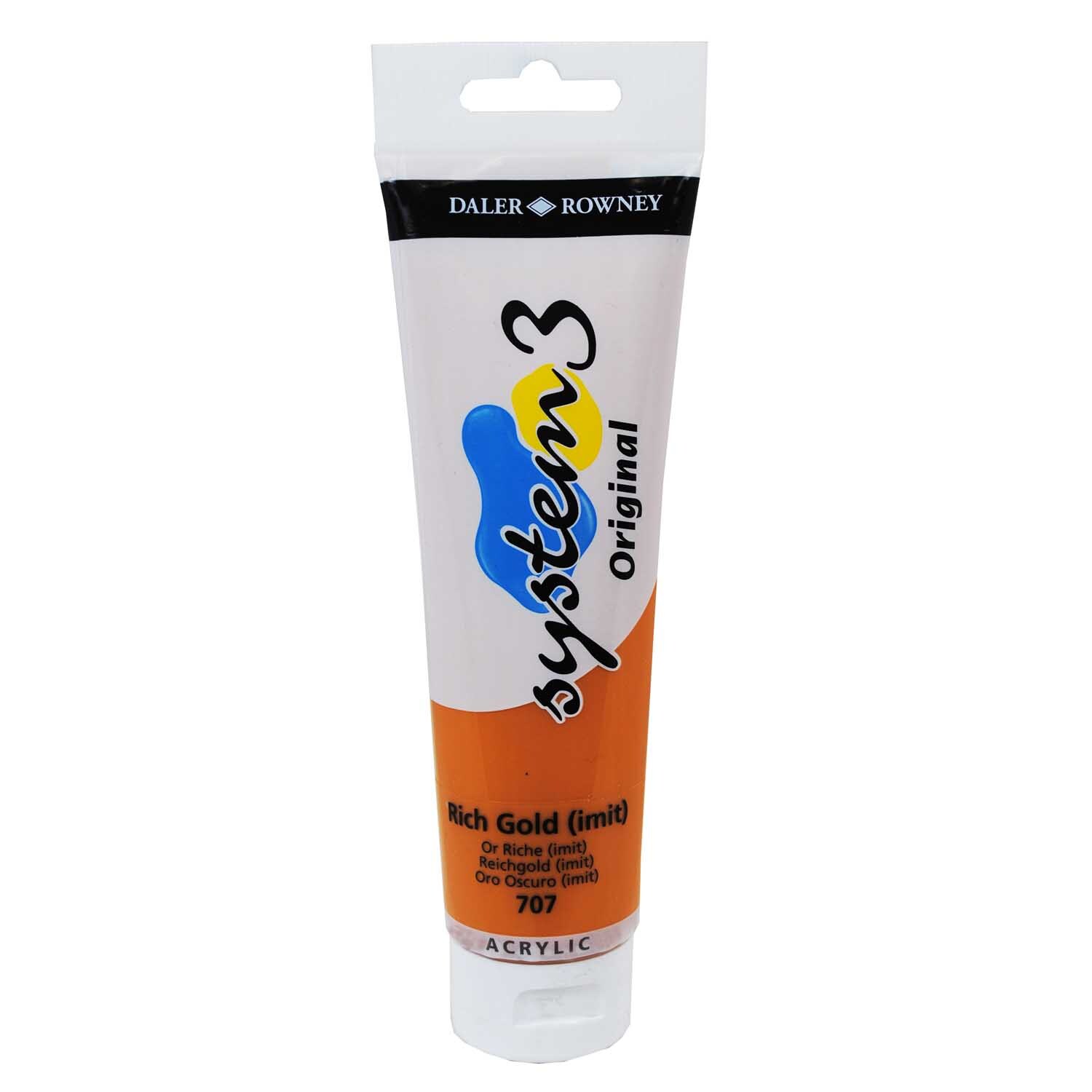 Daler-Rowney System 3 150ml Rich Gold 2089102
