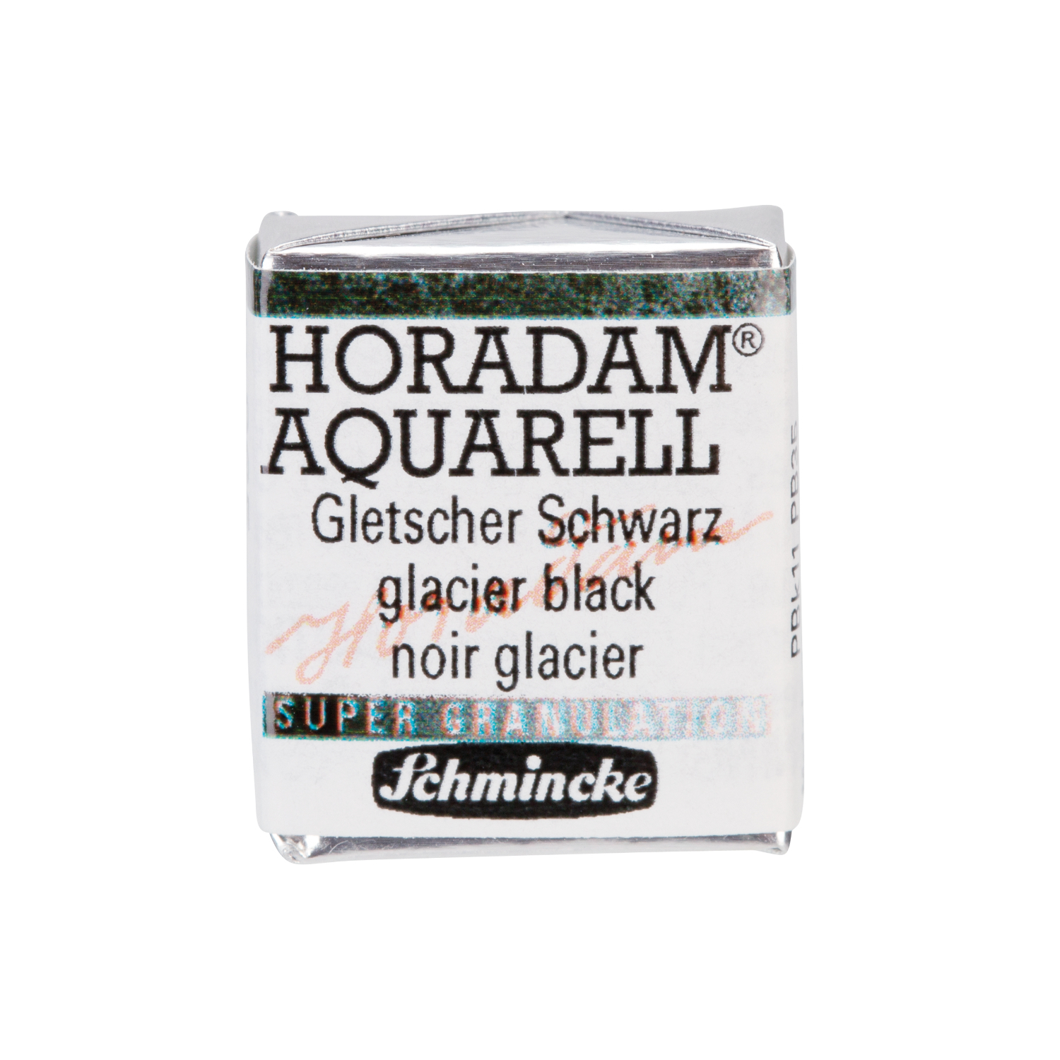 Schmincke HORADAM Aquarellfarbe 1/2 Näpfchen Gletscher Schwarz