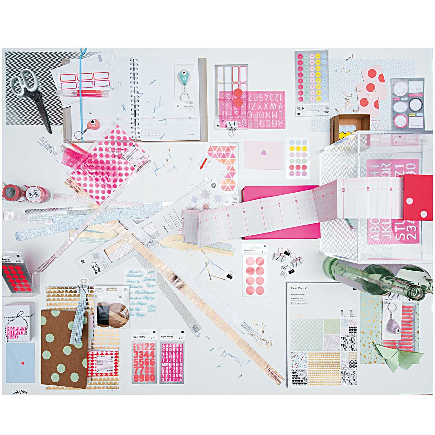 Paper Poetry Notizbuch weiß A6 Kraftpapier kariert Paper Poetry Notizbuch weiß A6 Kraftpapier kariert