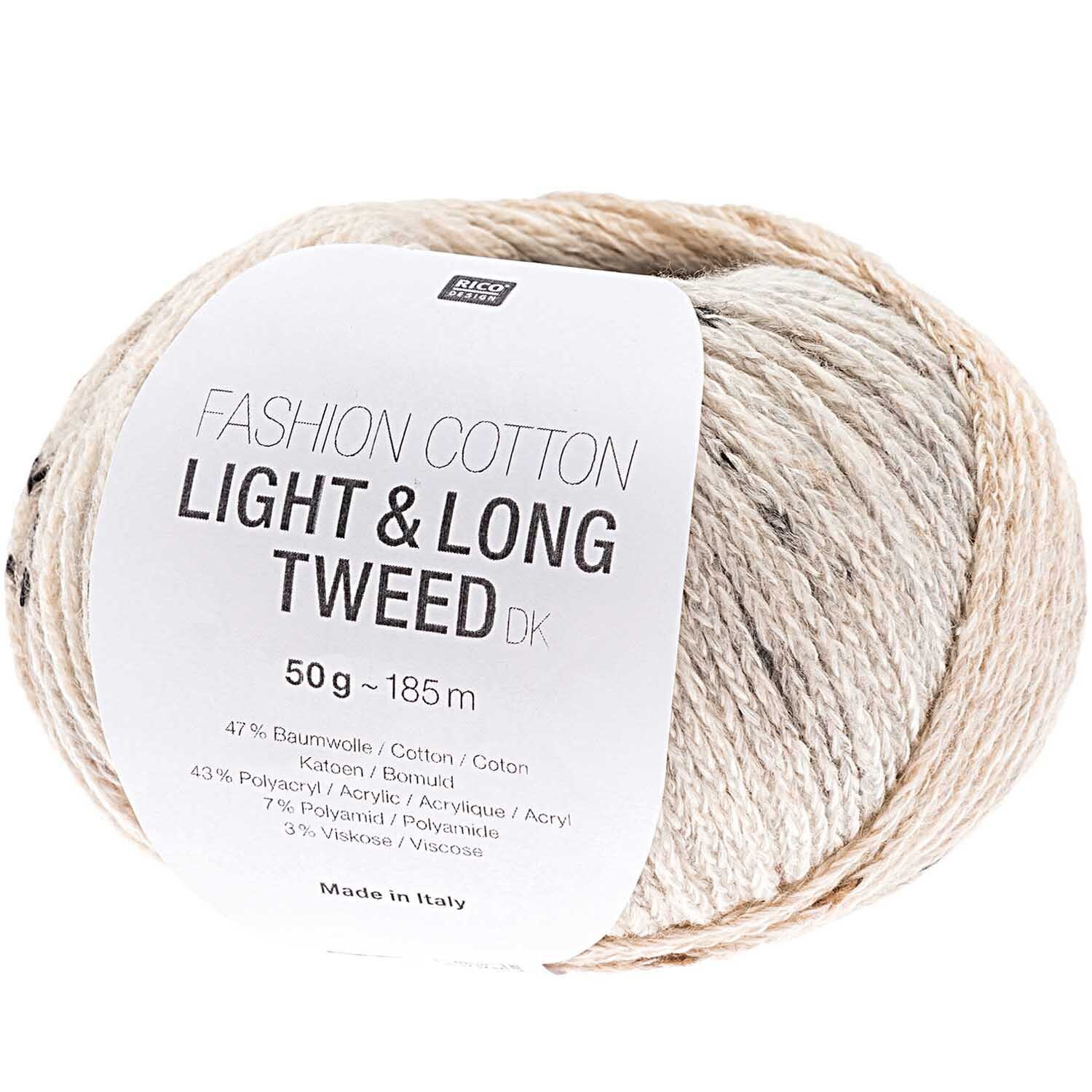 Fashion Cotton Light & Long Tweed dk
