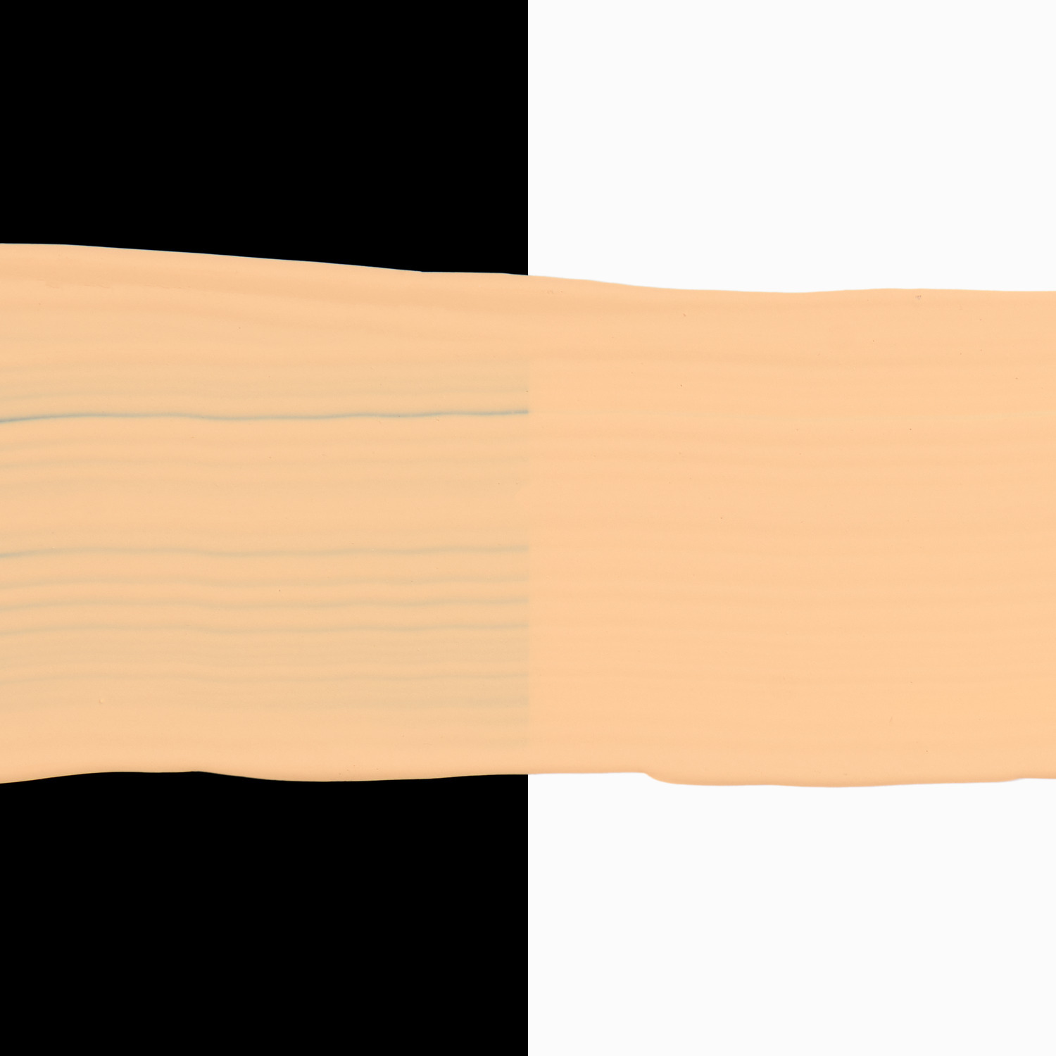 Home Acrylic: Pinselstrich in Puder Rosa auf schwarzem und weißem Hintergrund, 82ml Acrylfarbe.