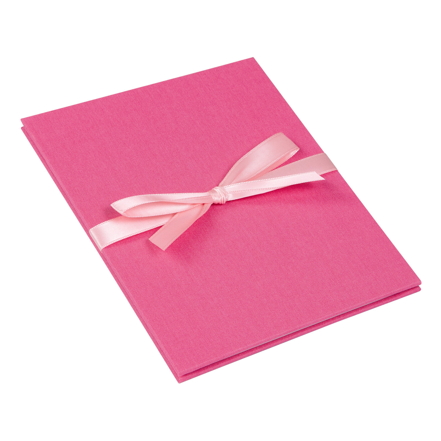 Leporello 15,5x19cm für 10 Fotos weiße Seiten Farbe Electric Fuchsia von Goldbuch Georg Brückner 