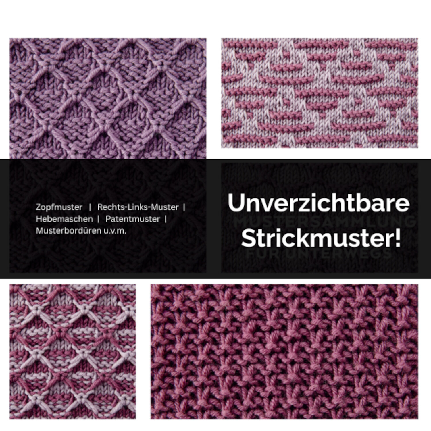 Strickmuster to go von frechverlag