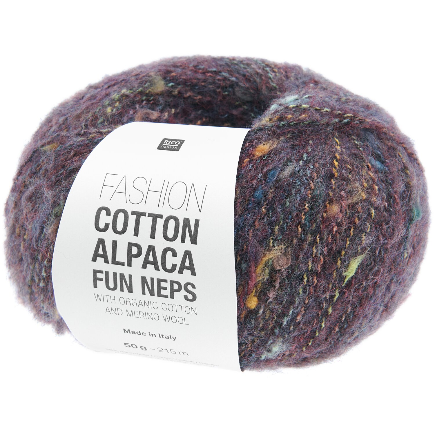 Fashion Cotton Alpaca Fun Neps 50g 215m Farbe Lila von Rico Design Fashion Cotton Alpaca Fun Neps 50g 215m Farbe Lila von Rico Design