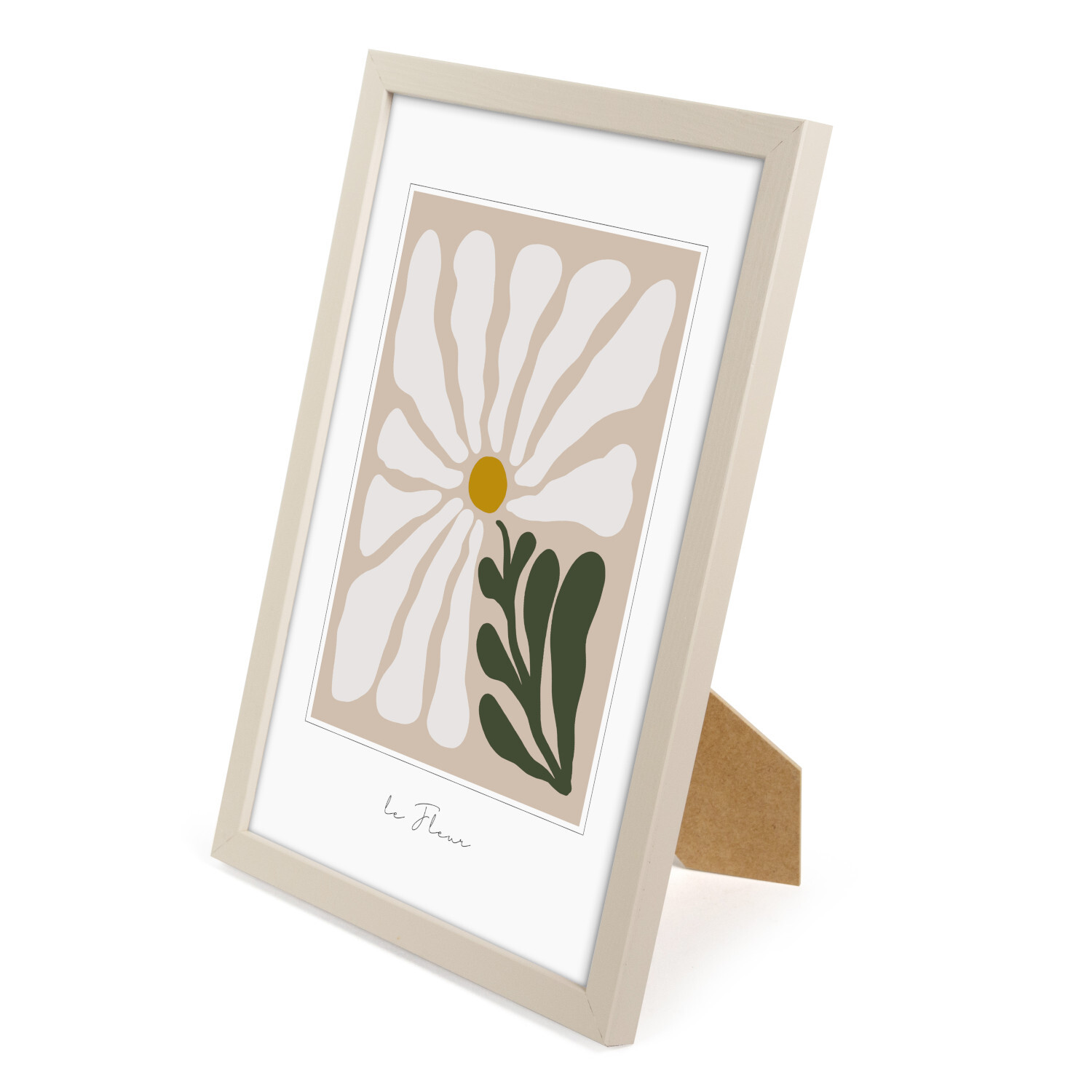 Bilderrahmen Aura Beige aus Holz Größe 20x30cm von Goldbuch Georg Brückner 