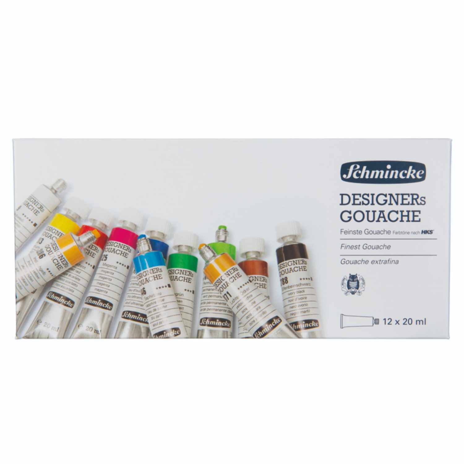 Designers Gouache 12x 20ml von H. Schmincke & Co. 