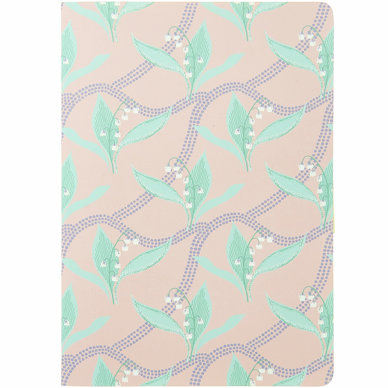 Notizhefte A5 Blumen Weiß/Rosa 2 Stück mit floralem Muster auf pastellfarbenem Hintergrund. Ideal für kreative Notizen.