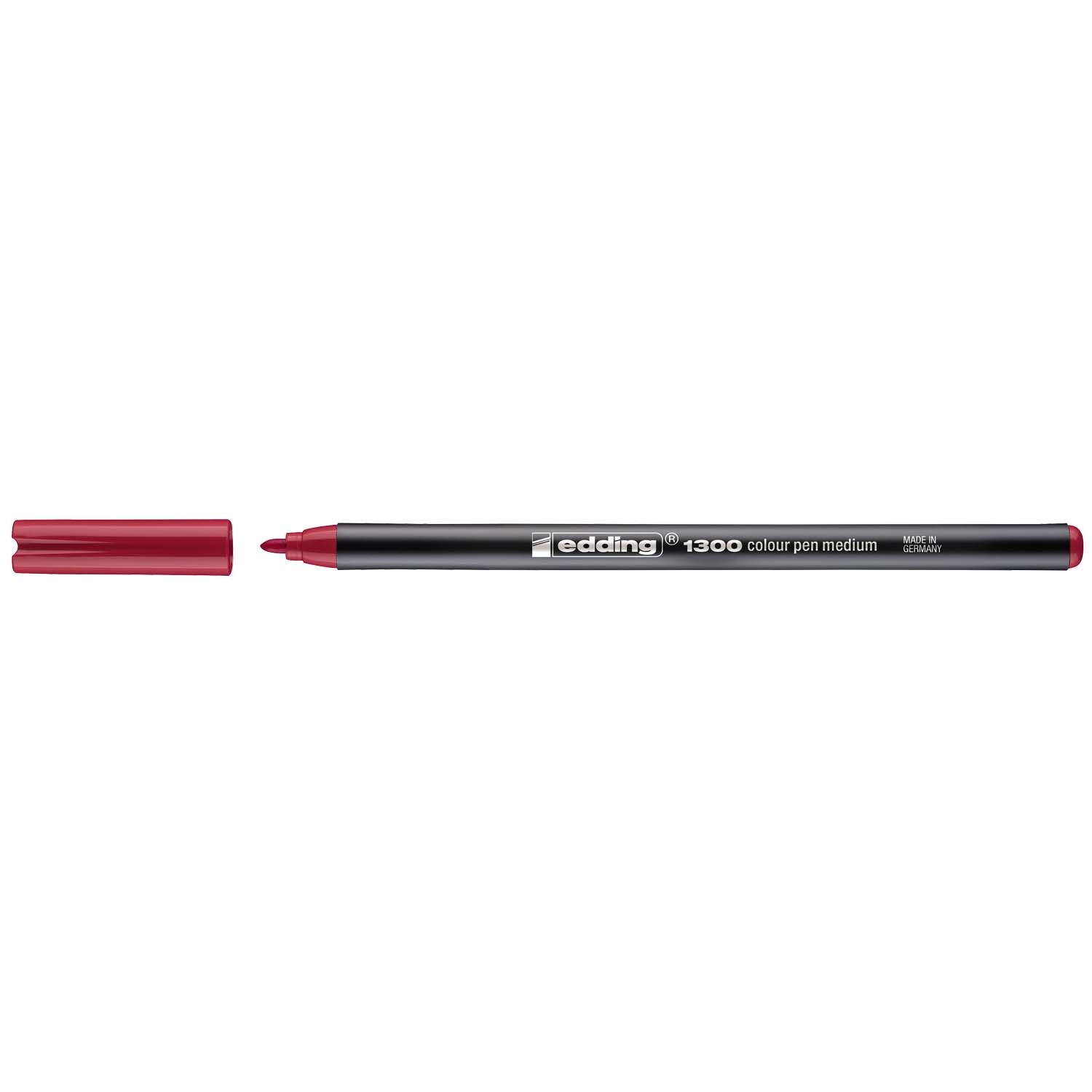 1300 colorpen 3mm Farbe Carmin von edding International 