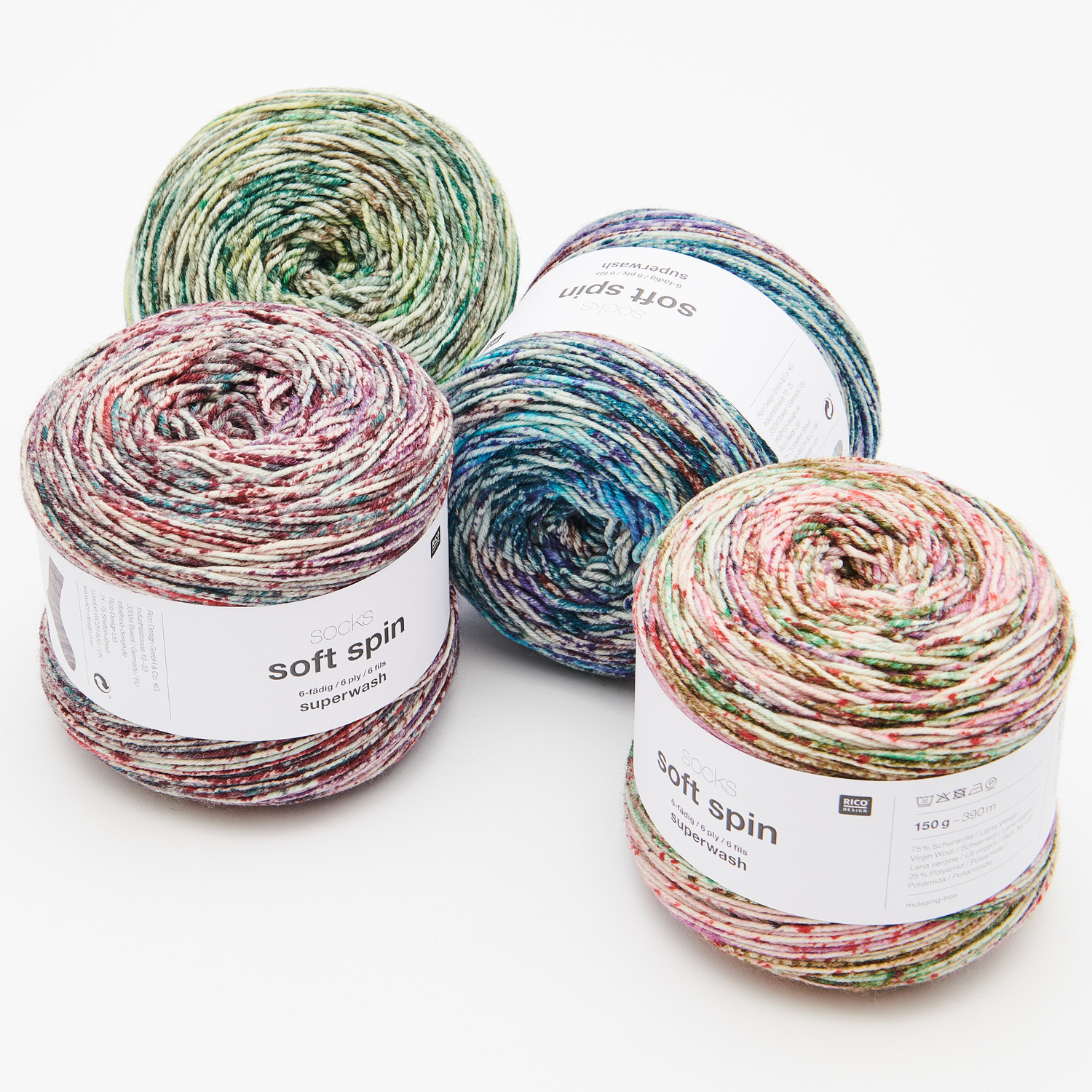 Socks Soft Spin 6-fädig Socks Soft Spin 6-fädig