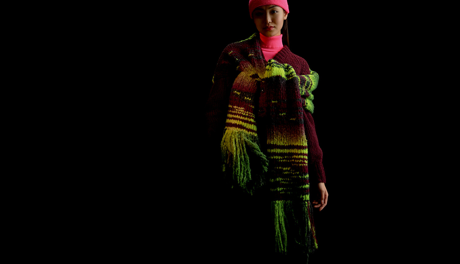 Saison-Sale HW26/27 Strickanleitung Schal aus Creative PIX