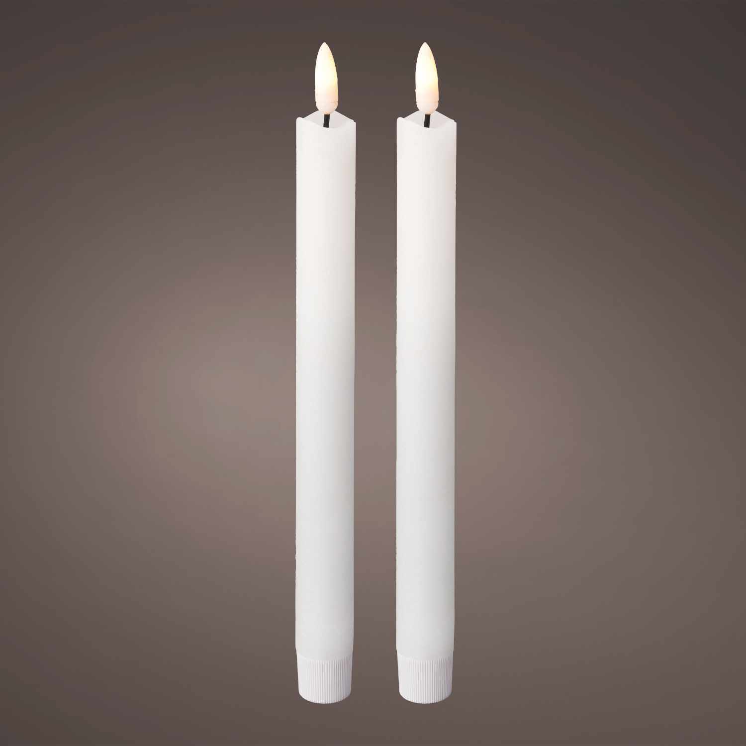 LED-Spitzkerze aus Wachs 24,5cm LED-Spitzkerze aus Wachs 24,5cm