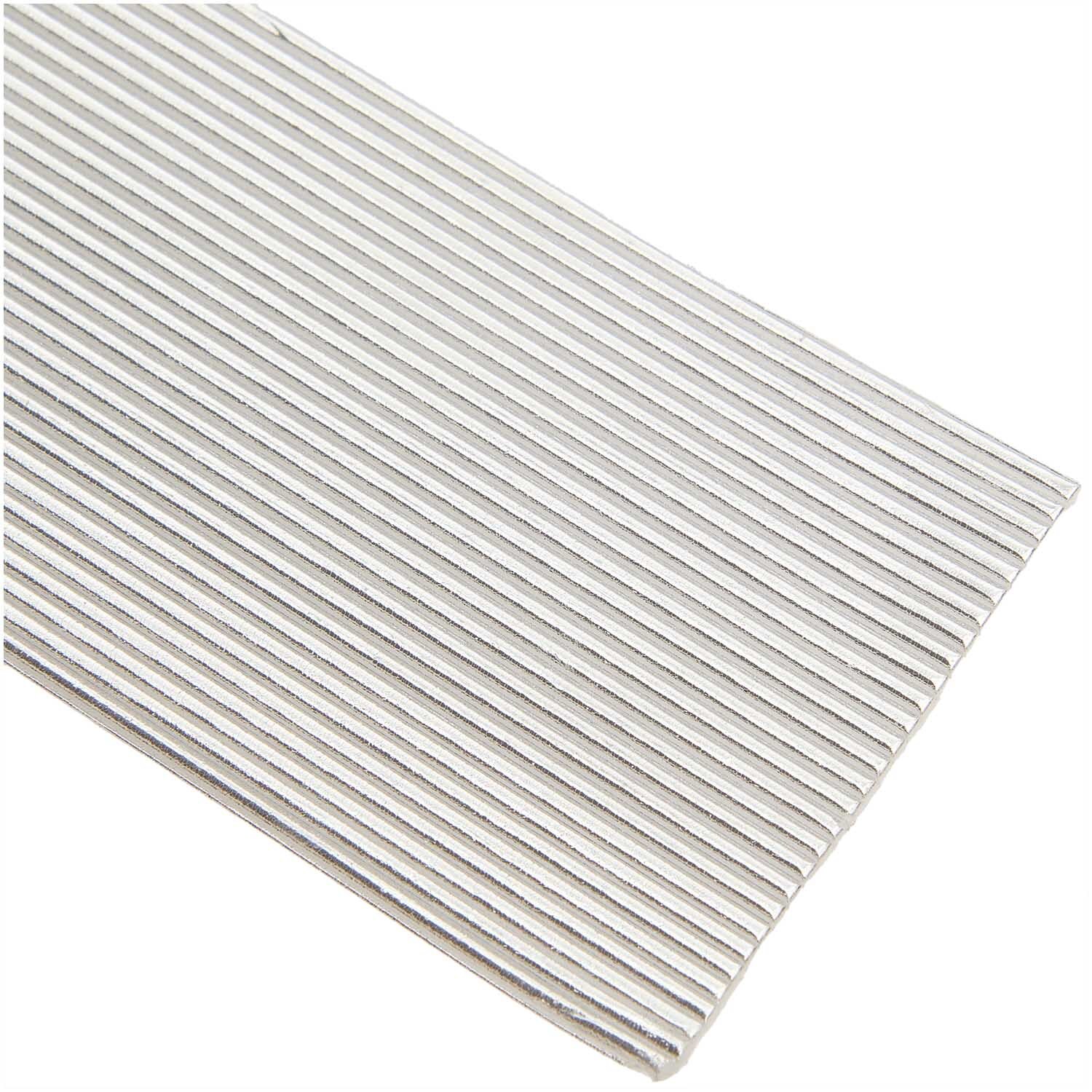 Wachsstreifen flach silber 20cm 29 Stück