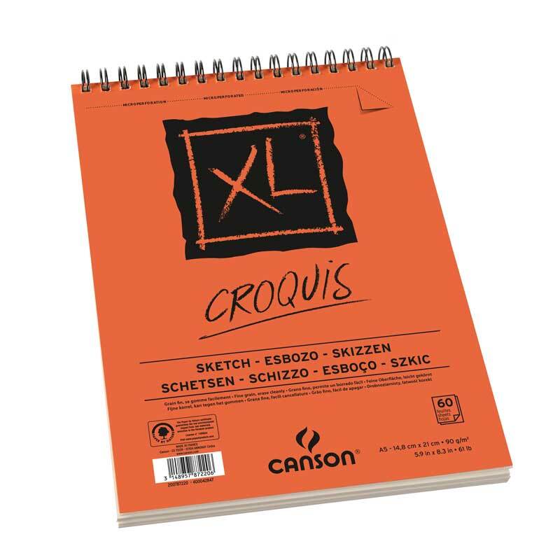 XL Spiralblock Croquis A3 120Blatt
