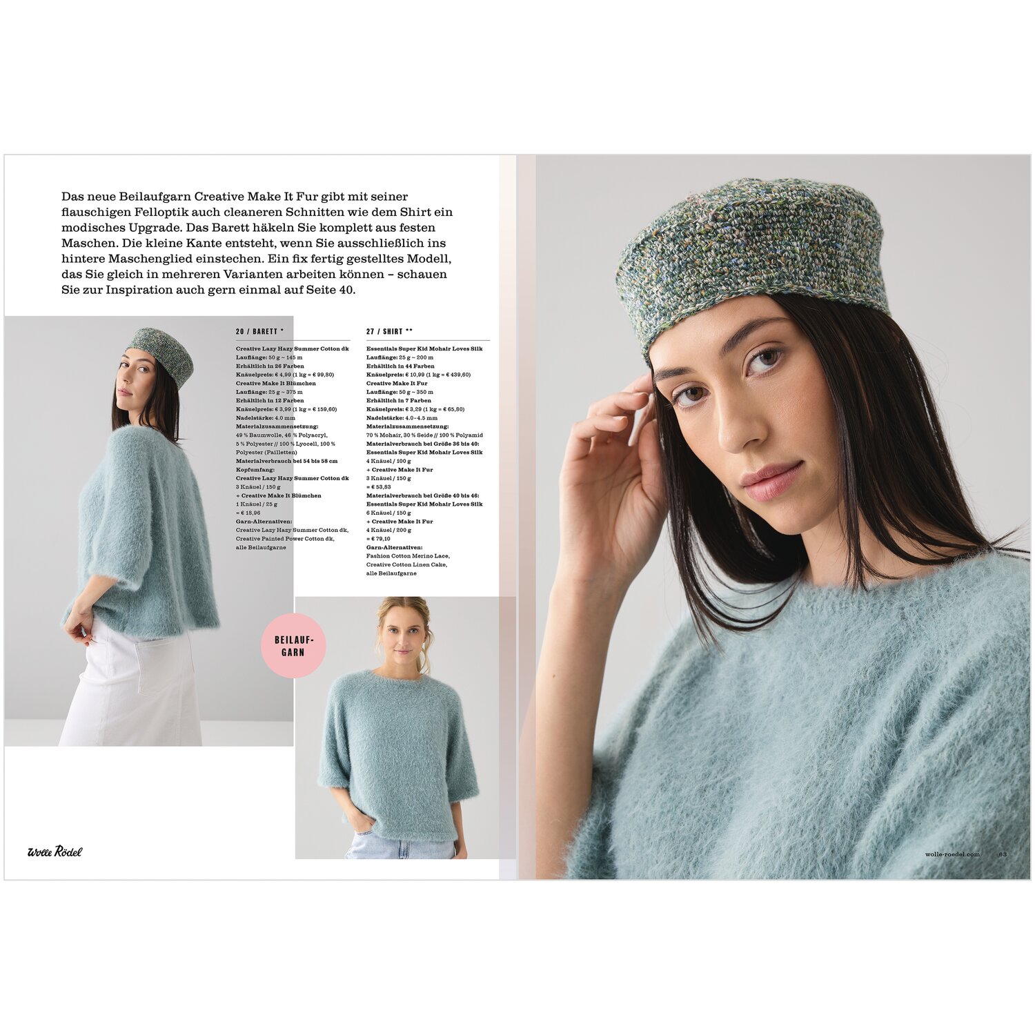 Die Neue Masche No. 15 Frühjahr-Sommer von idee. Creativmarkt