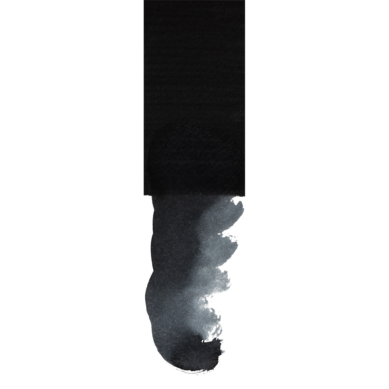 Goldfaber Aqua Dual Marker Farbe Schwarz von Faber-Castell Goldfaber Aqua Dual Marker: Schwarzer Farbverlauf auf weißem Hintergrund, ideal für kreative Projekte.