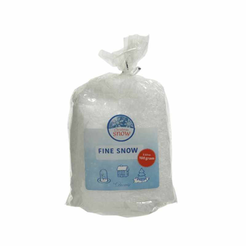 Deko-Schnee fein weiß 100g