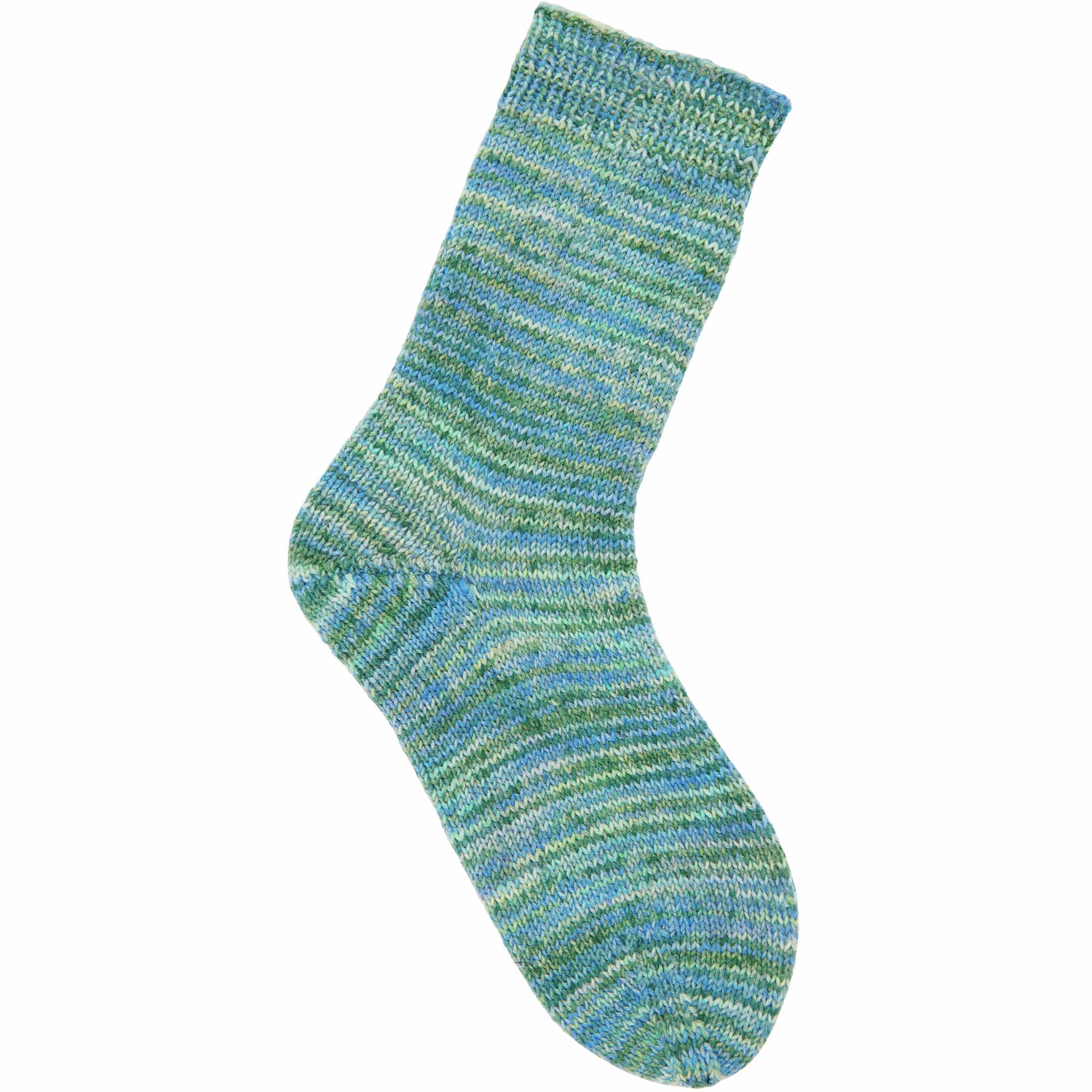 Socks Merino Multicolor 4-fädig 100g 380m Farbe Aqua von Rico Design Socks Merino Multicolor 4-fädig: Weiche Socke in Aqua von Rico Design, gestrickt aus 100g Wolle mit 380m Länge. Ideal für kühle Tage.