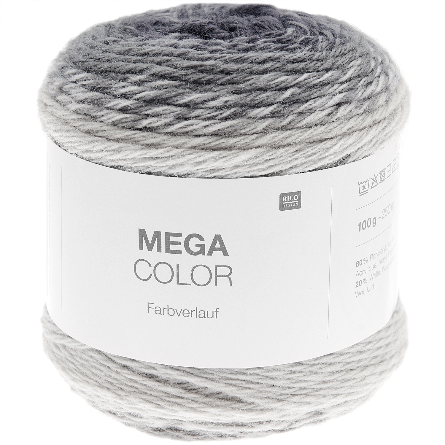 Rico Design Mega Color Grau Mix 3595176