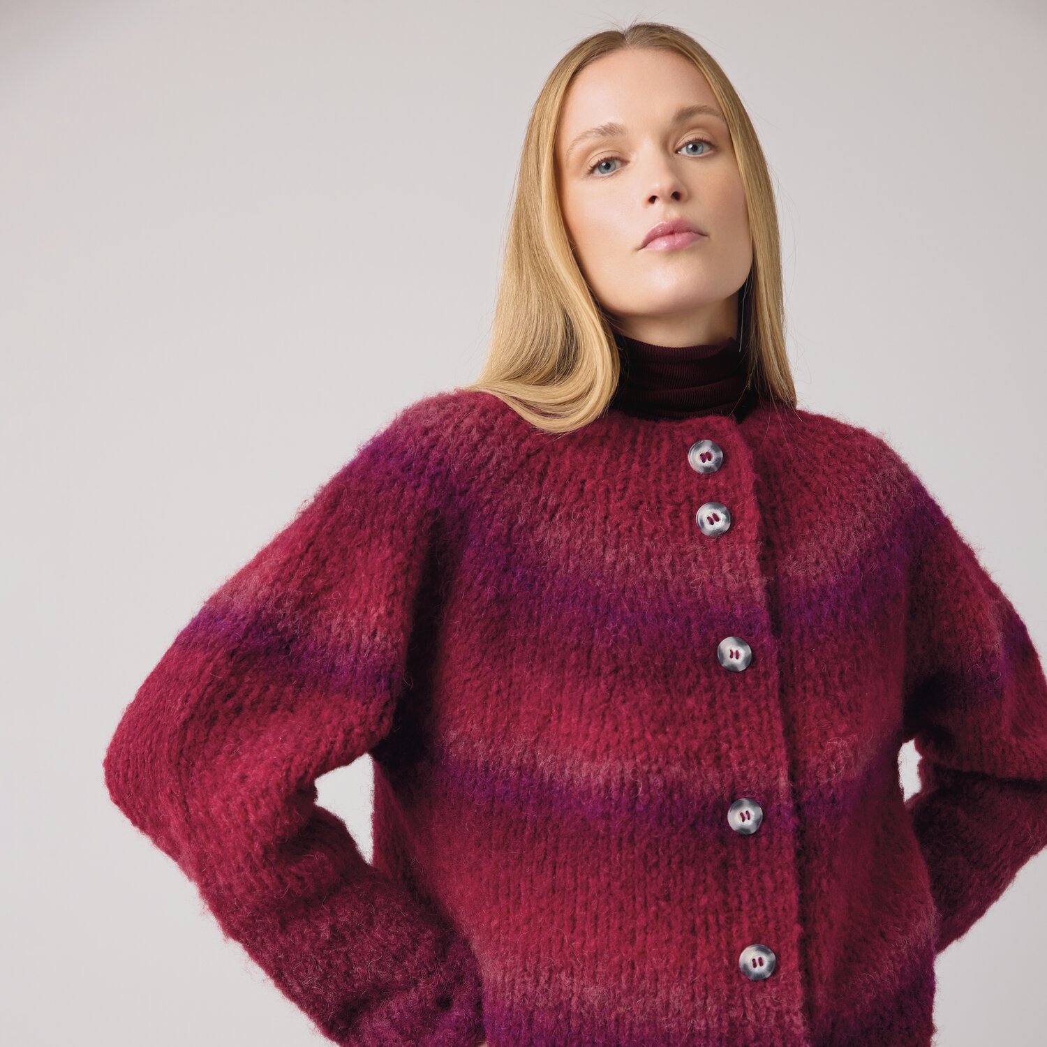 Strickset Jacke Modell 05 aus Die Neue Masche No. 14 von idee. Creativmarkt