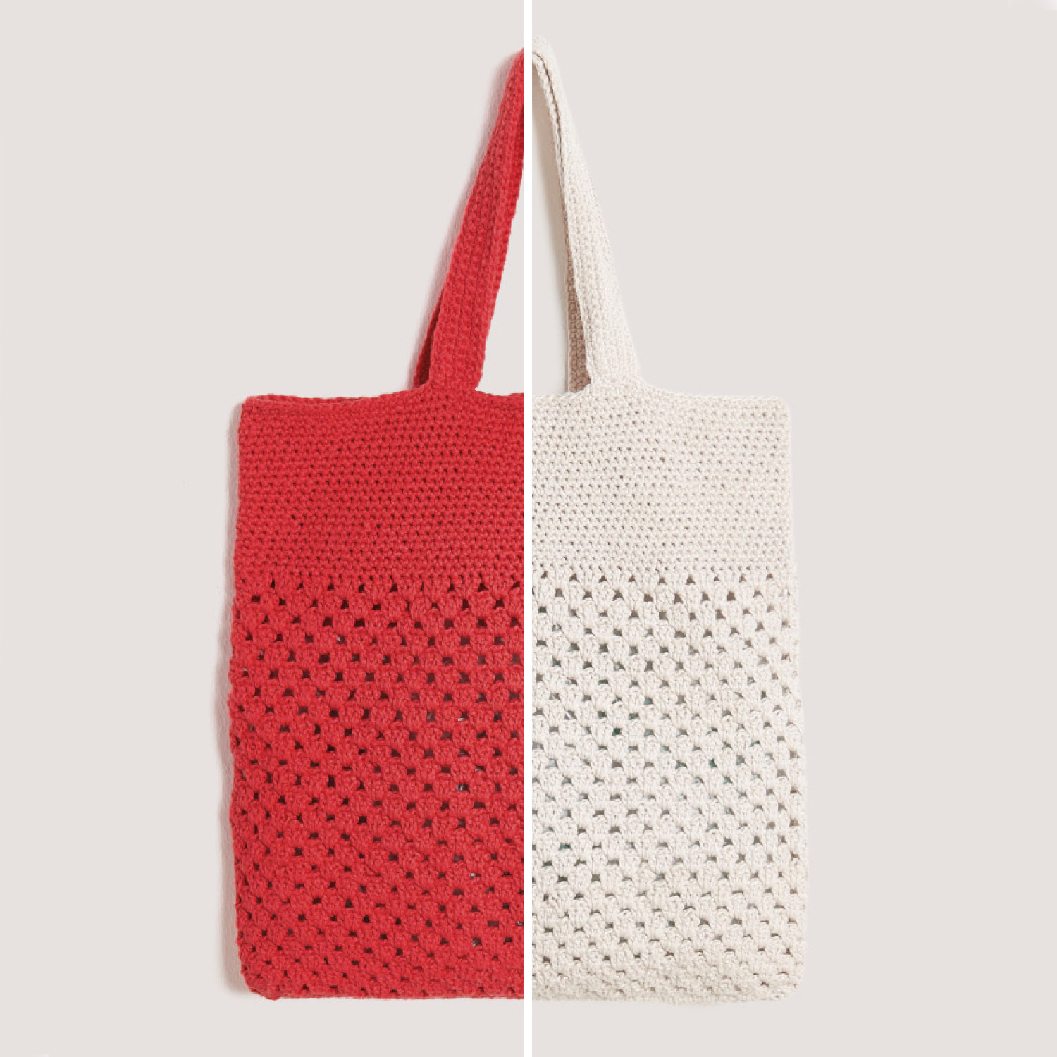 Häkelanleitung Tasche aus Essentials Super Cotton dk von Rico Design