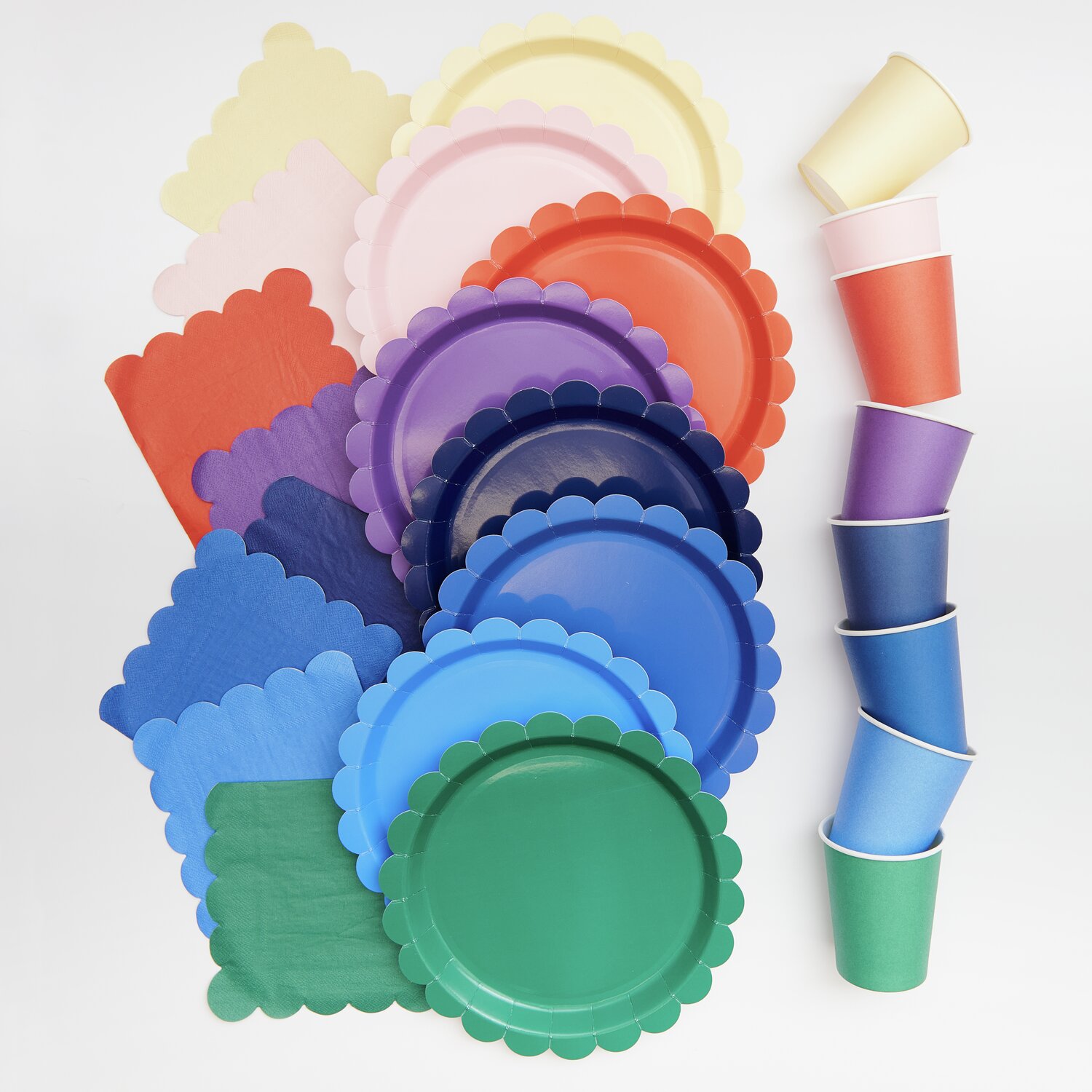 Pappteller Magic Rainbow