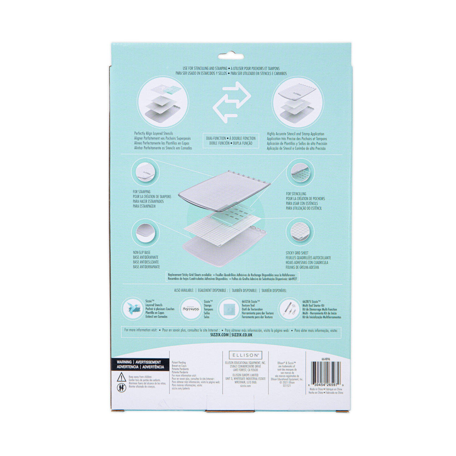 Stencil & Stamp Tool von idee. Creativmarkt
