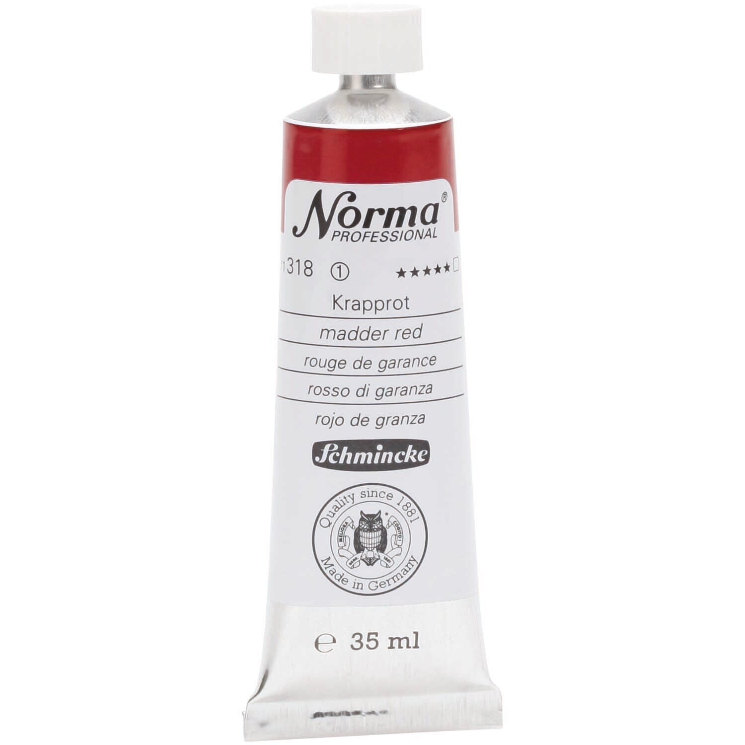 Schmincke Norma 35ml Krapprot