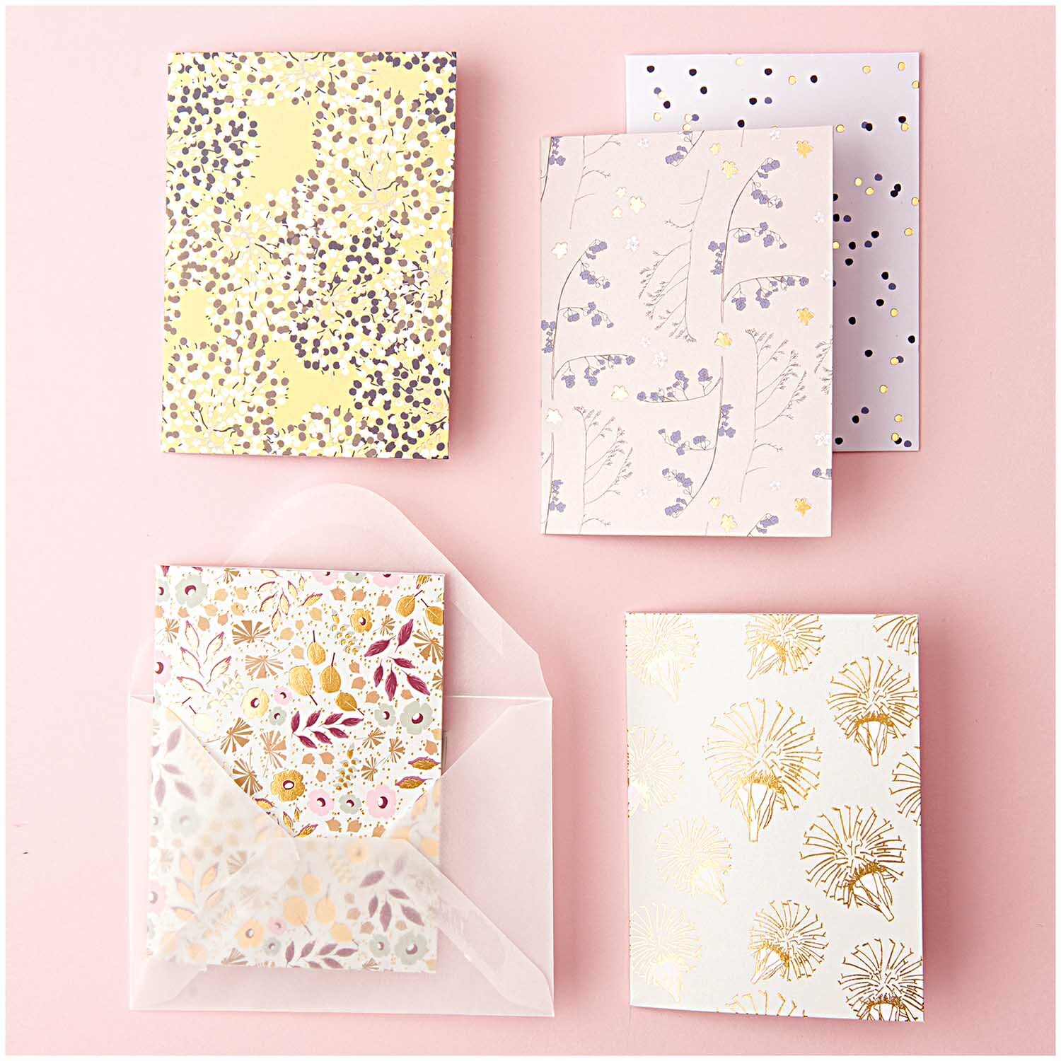 Paper Poetry Grußkartenset A7 10teilig von Rico Design