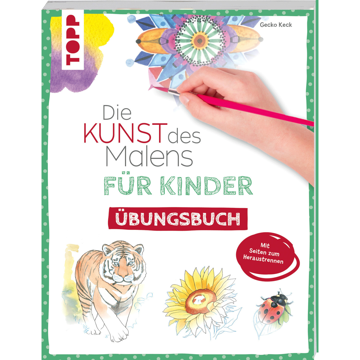 Kunst des Malens Kinder Übungsbuch