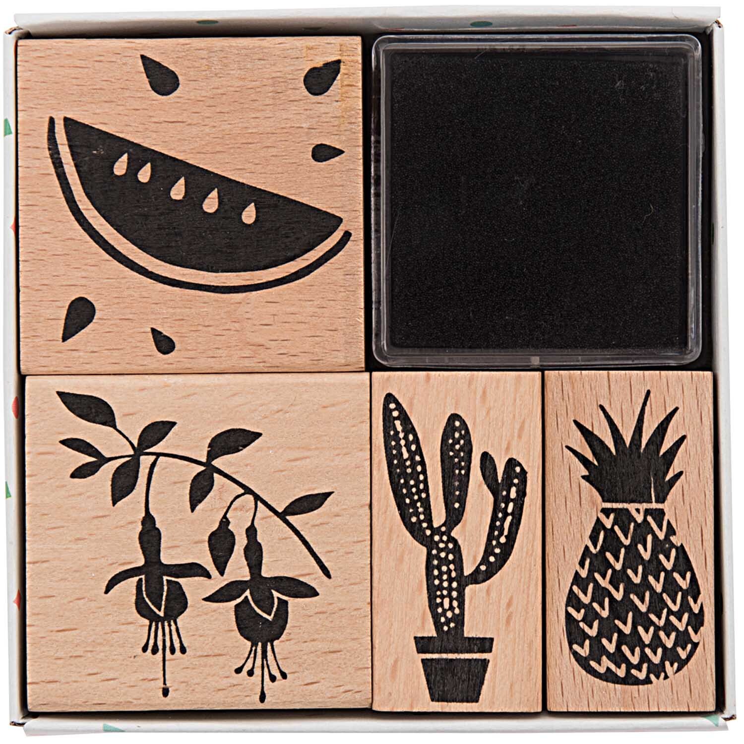 Paper Poetry Stempelset Tropical Spring Melone