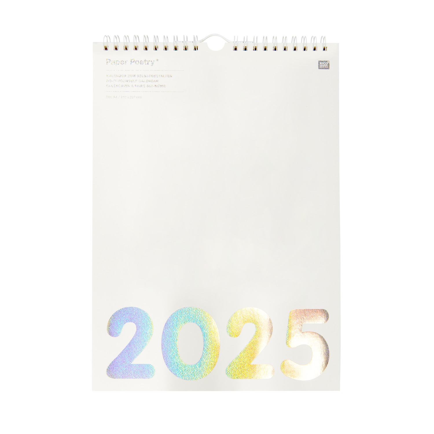 Paper Poetry Kalender 2025 DIN A4 creme von Rico Design Paper Poetry Kalender 2025 DIN A4 creme von Rico Design