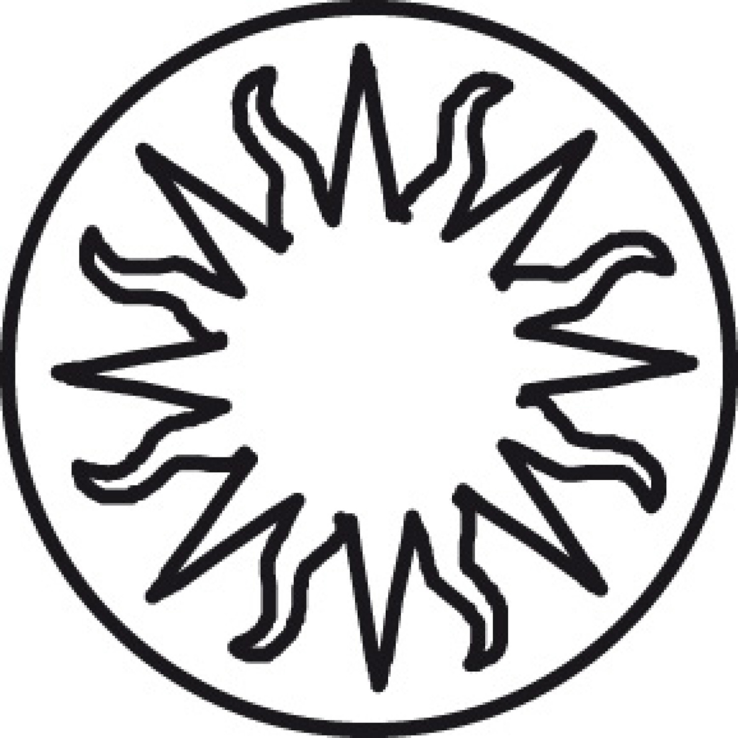 Siegelplatte Soleil von Clairefontaine-Rhodia