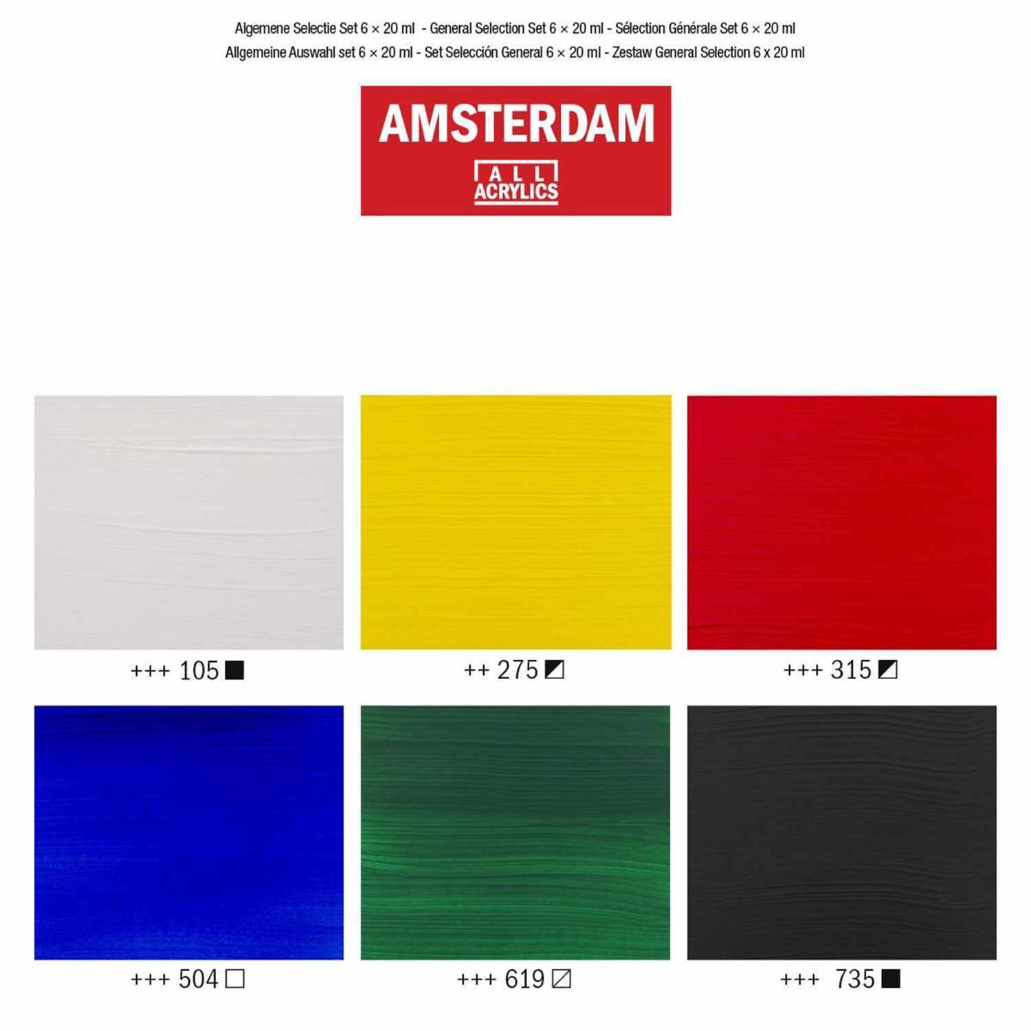 Acrylfarbe Set 6x20ml Acrylfarbe Set 6x20ml