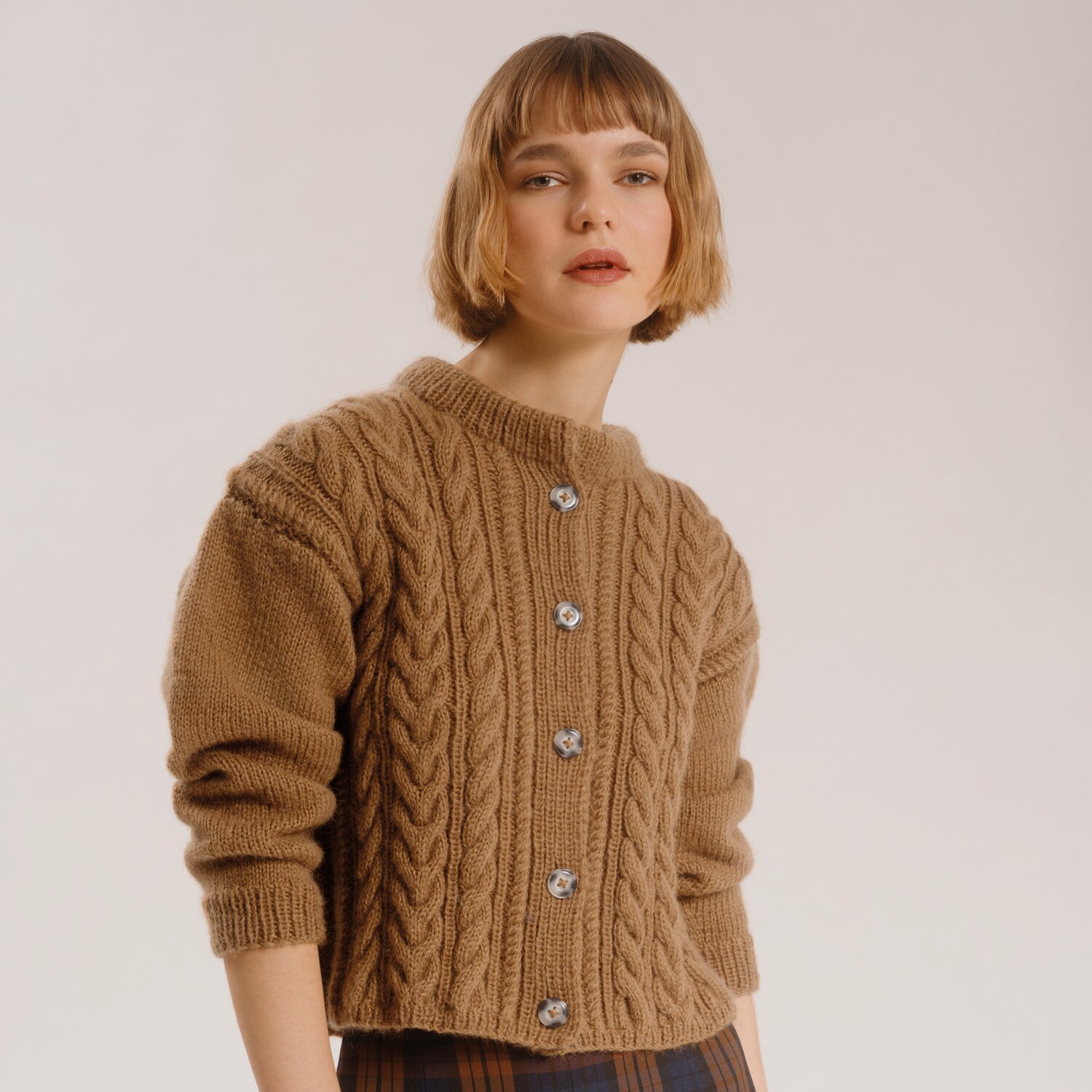 Strickset Cardigan Modell 11 aus Made by Me No. 23 von Rico Design