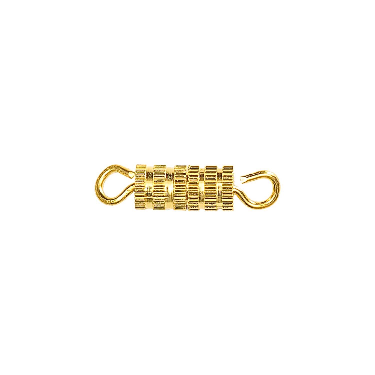 Schraubverschluß gold 13mm