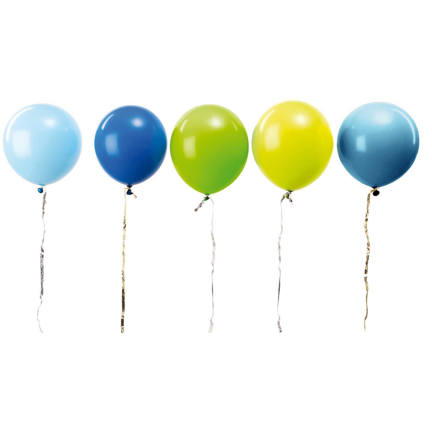 Luftballon Mix aqua 30cm 12 Stück Luftballon Mix aqua 30cm 12 Stück